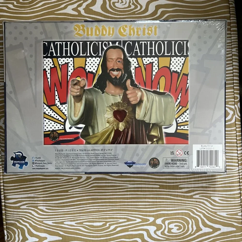 Renegade Puzzle Buddy Christ 1000 Pieces Pcs Jigsaw Brand New Sealed